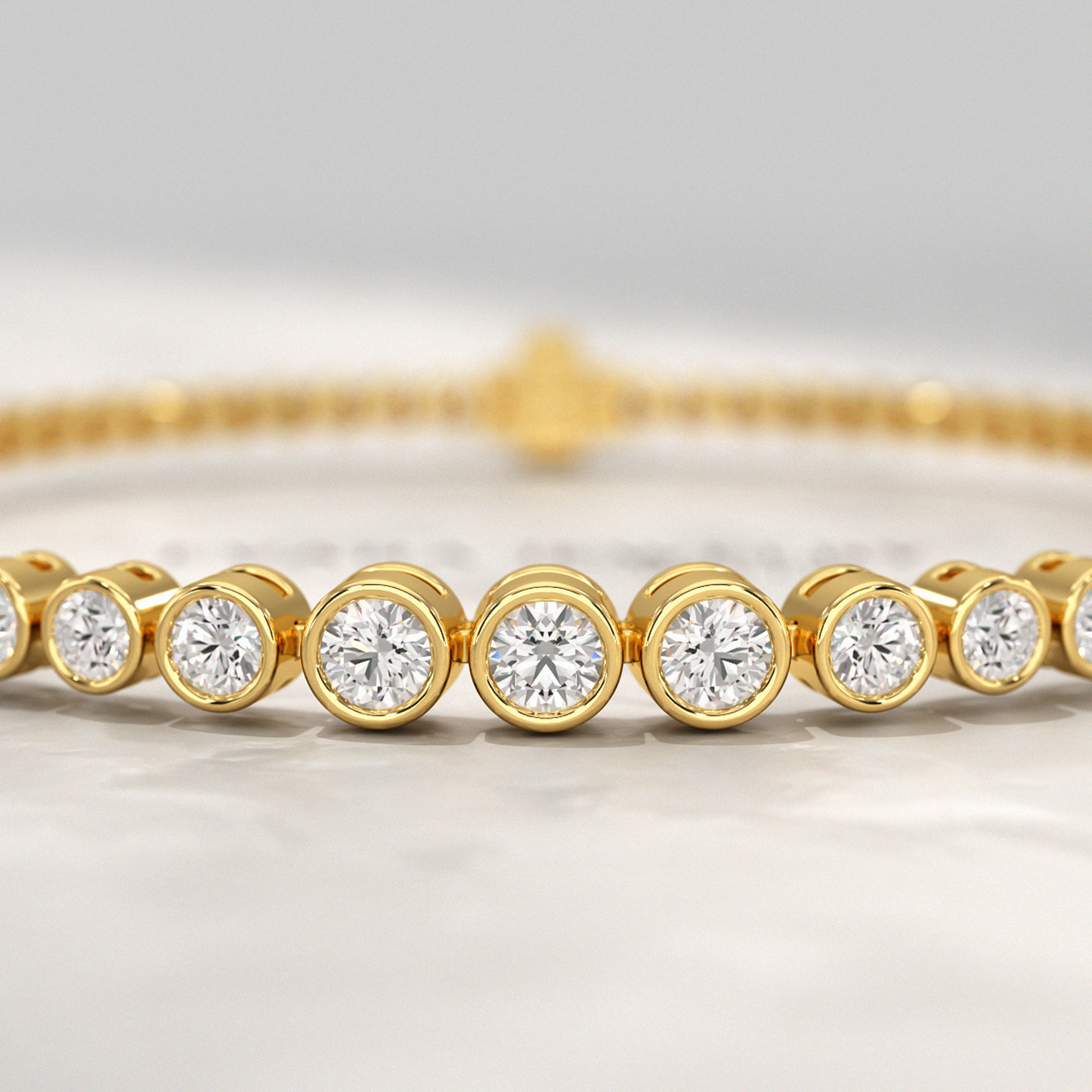3 Carat Graduating Diamond Tennis Bracelet with Lab Grown Diamonds - Evara Jewelry LLC