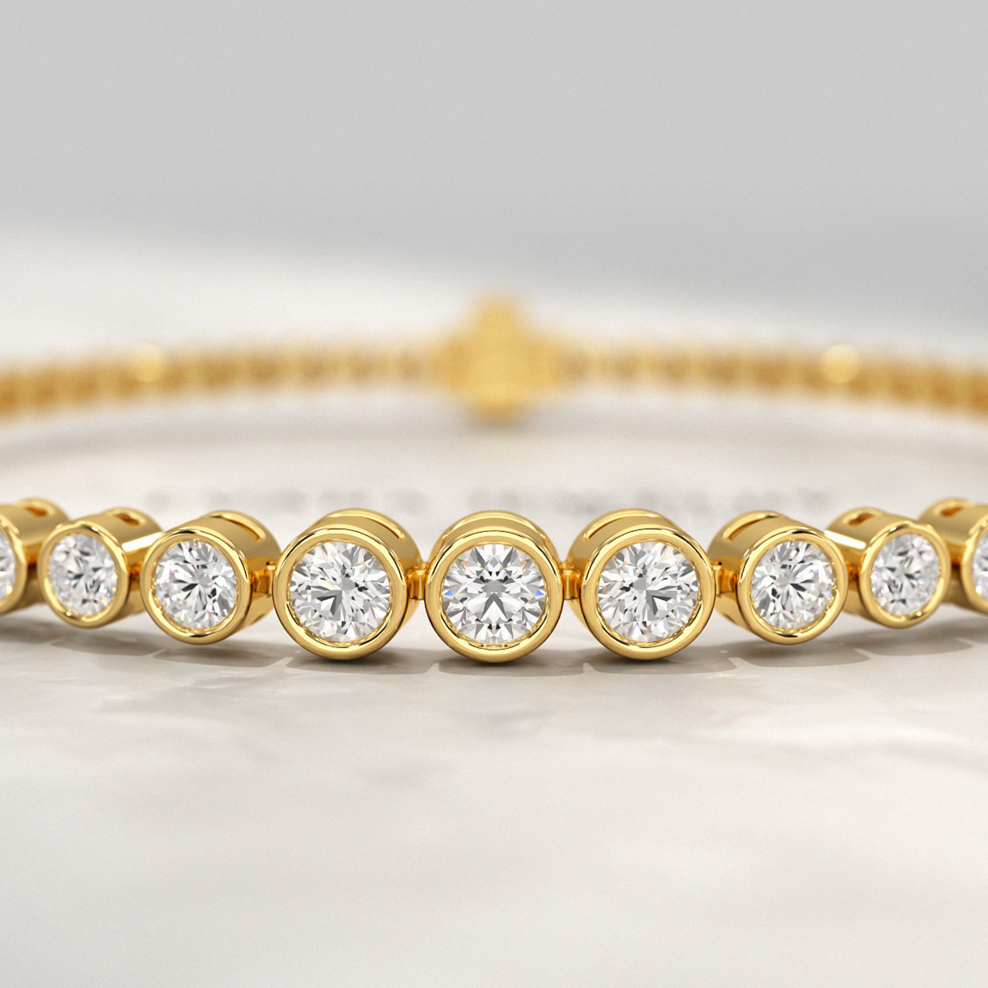3 Carat Graduating Diamond Tennis Bracelet with Lab Grown Diamonds - Evara Jewelry LLC