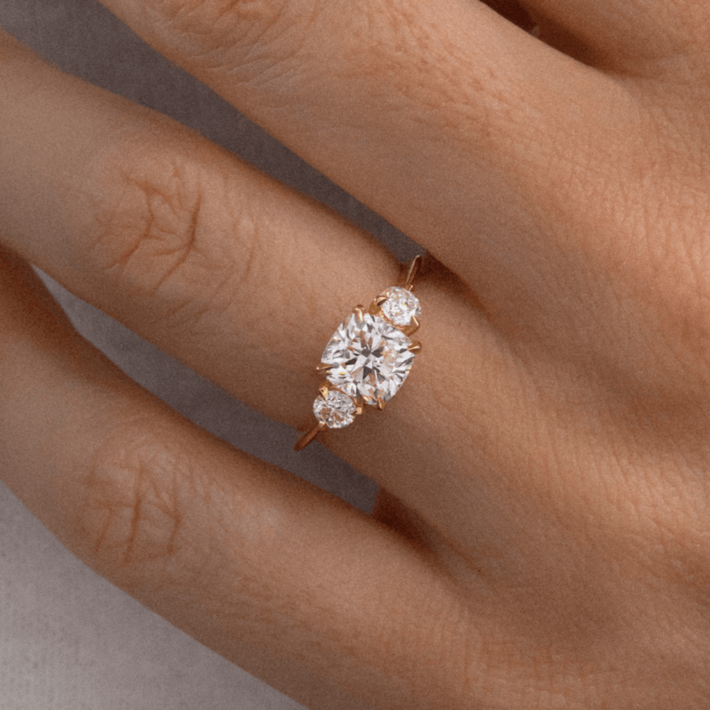 1.50 Carat Cushion Cut Diamond Engagement Ring - Evara Jewelry LLC