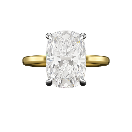 7 Carat Cushion Cut Diamond Ring
