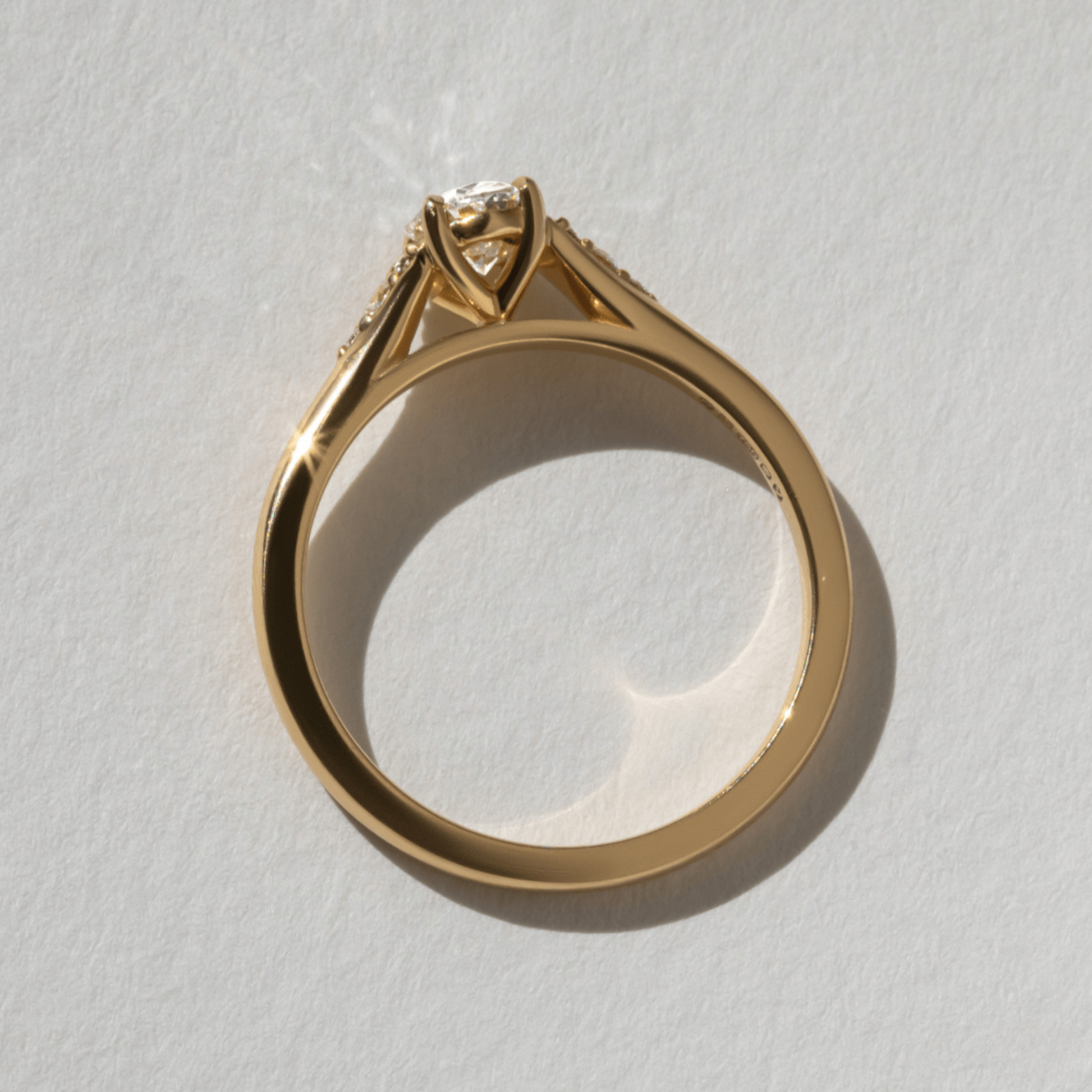 1 Carat Oval Diamond Art Deco Statement Ring - Evara Jewelry LLC