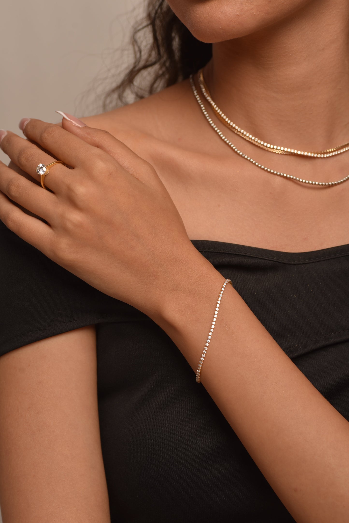 3 Carat Diamond Tennis Bracelet in 14K/18K Gold - Evara Jewelry LLC